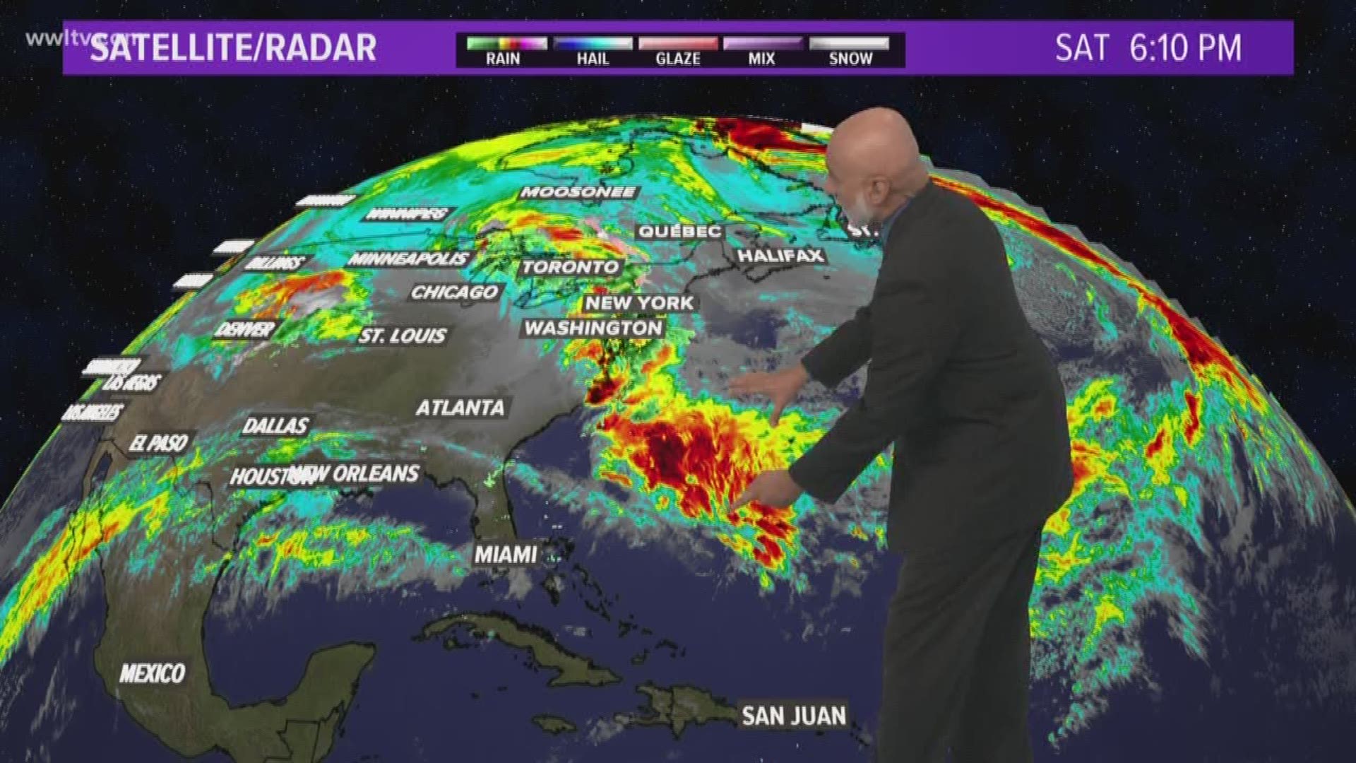 Chief Meteorologist Carl Arredondo and the Saturday Tropical Update