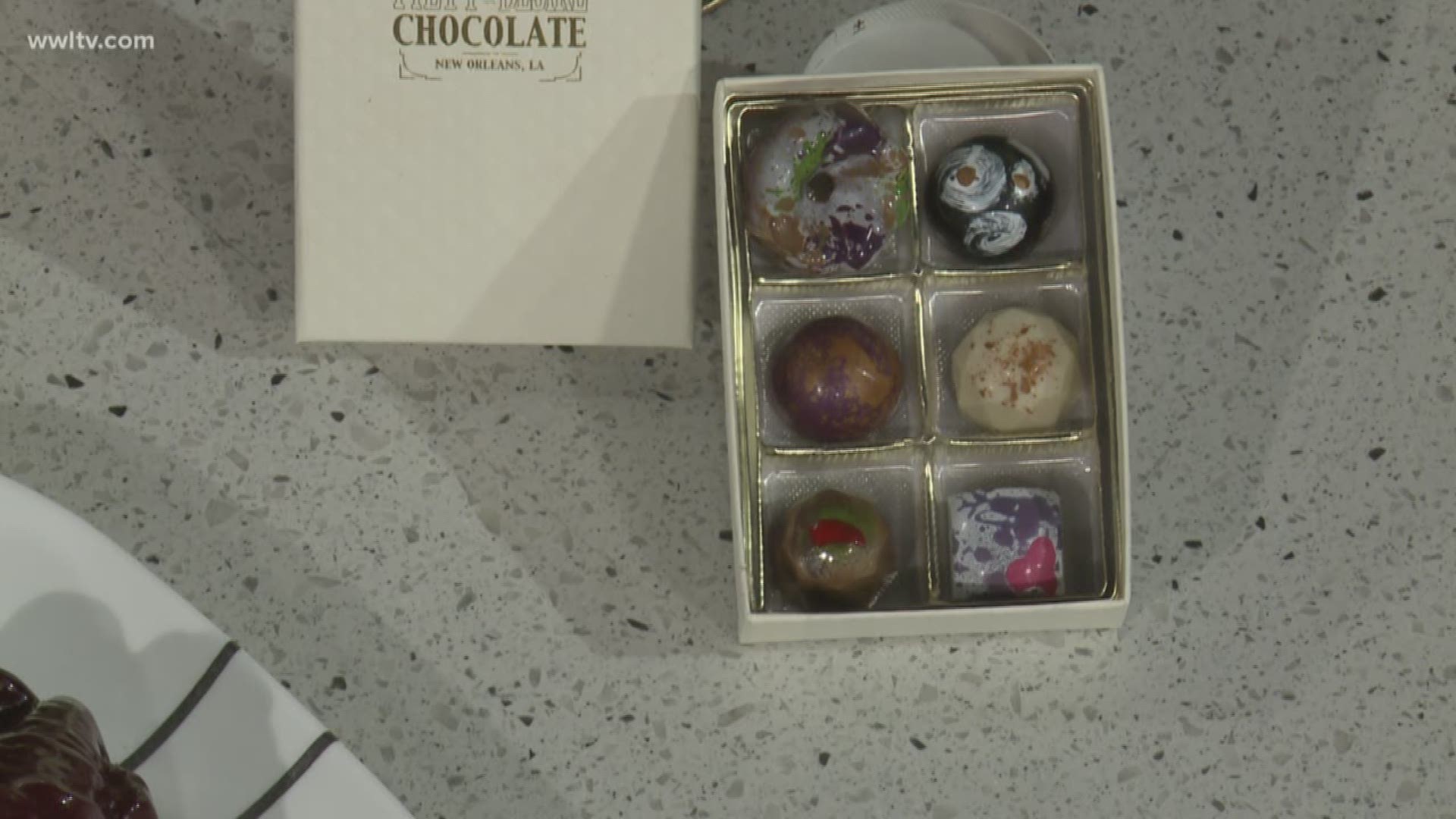 Chef Christopher Nobles from Piety and Desire Chocolates is in the kitchen with some sweet Valentines day treats made with love.