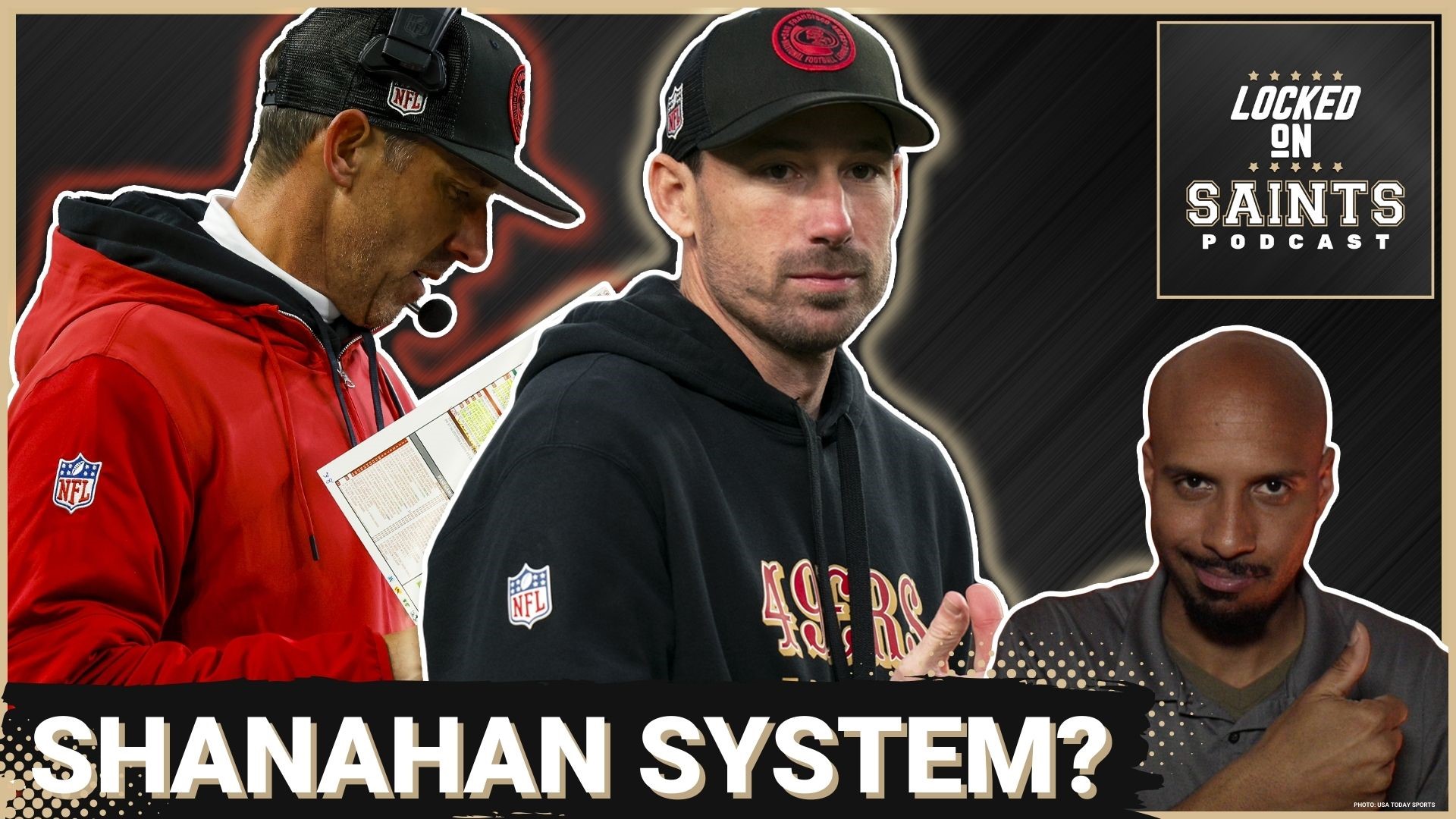The New Orleans Saints are bringing in Klint Kubiak to be their next offensive coordinator because he can bring them a Kyle Shanahan offense.