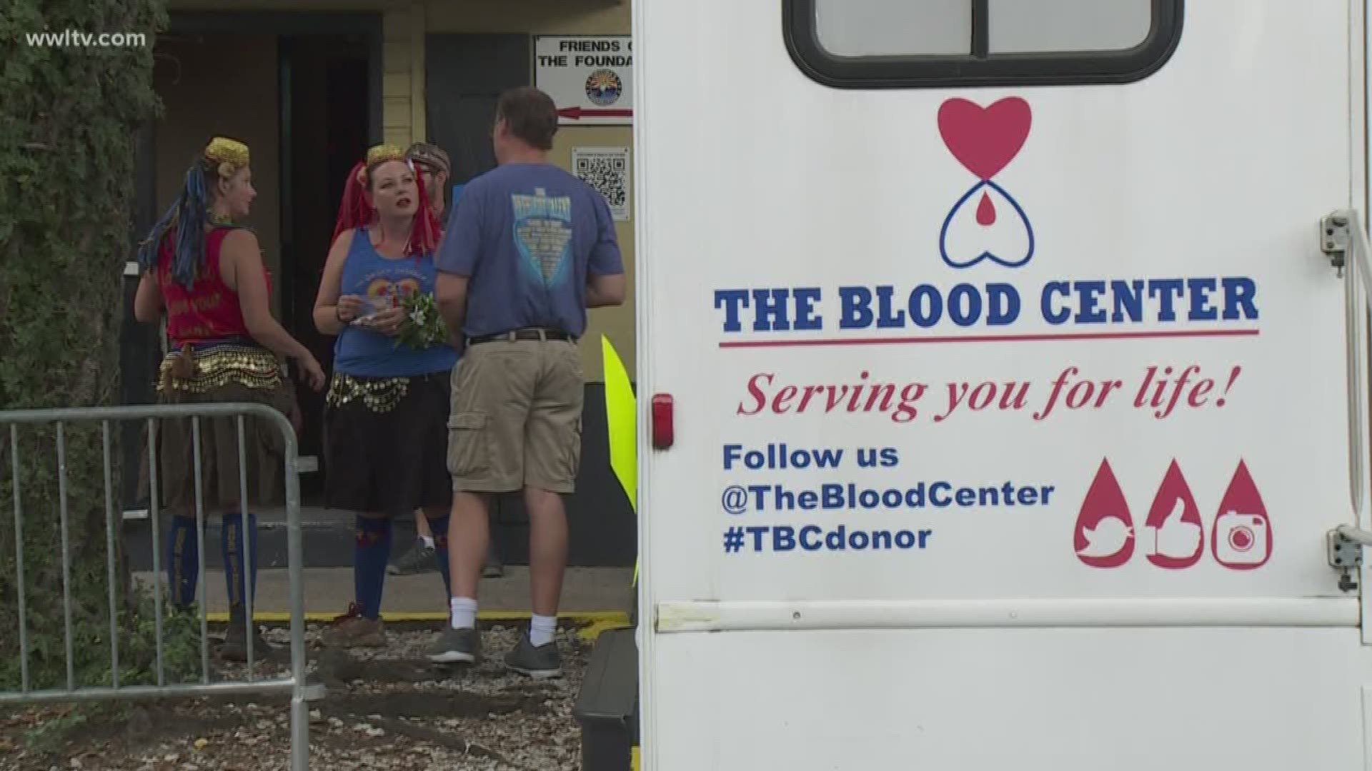 The blood drive is an effort to help restock the shelves of the blood bank during summer, when the center needs it most. 