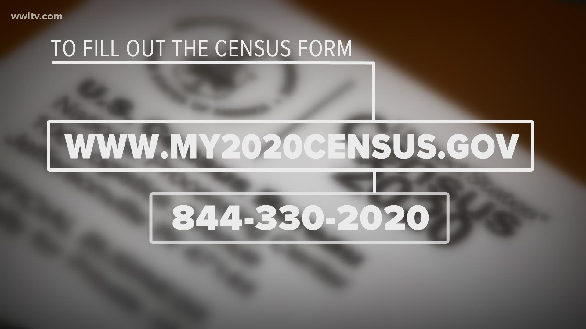 "For every 1 percent of our population that completes the census, we can expect to receive an additional $120 million in important federal funding."