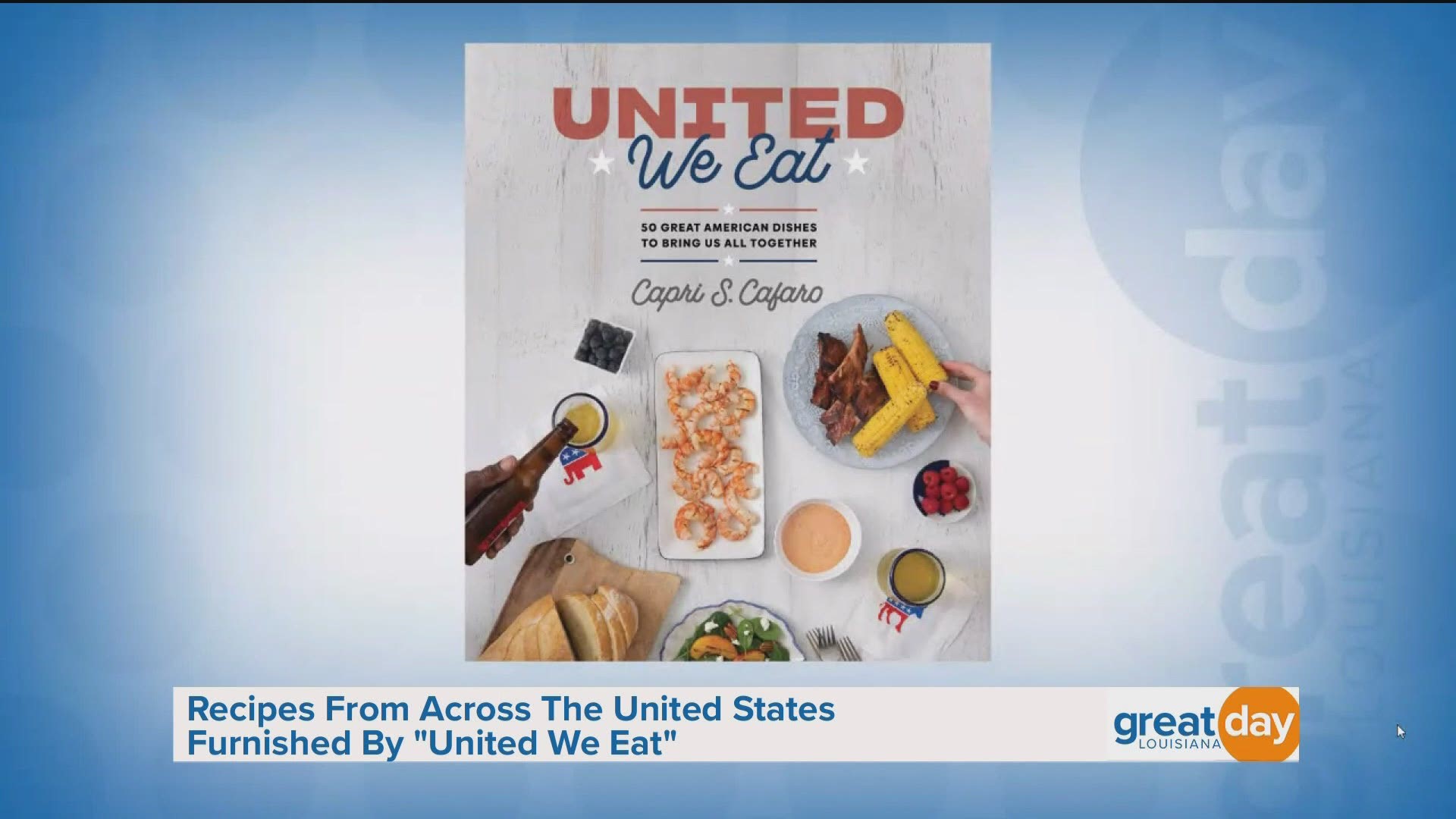 To pick up your copy of "United We Eat," visit UnitedWeEat.com.