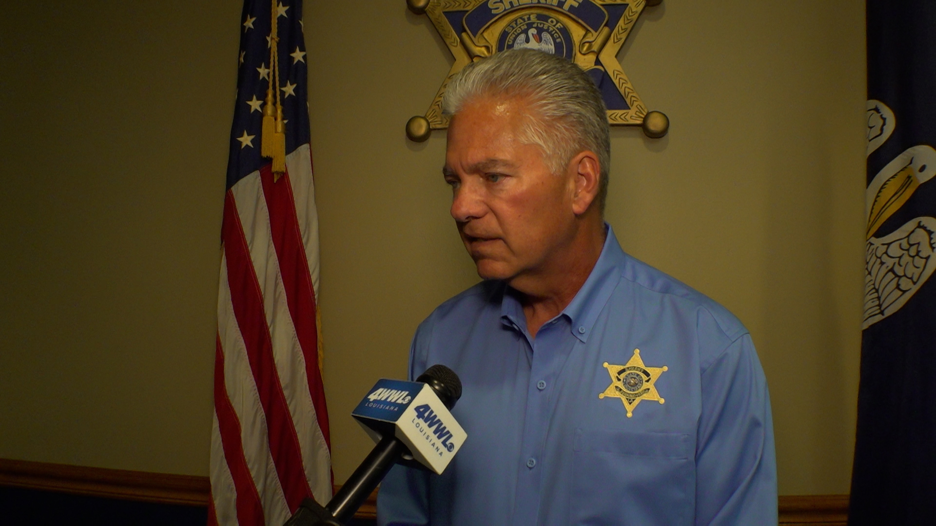 WWL Louisiana talks to St. Bernard Sheriff James Pohlmann about teen who died after accidently shooting himself while handling a gun.