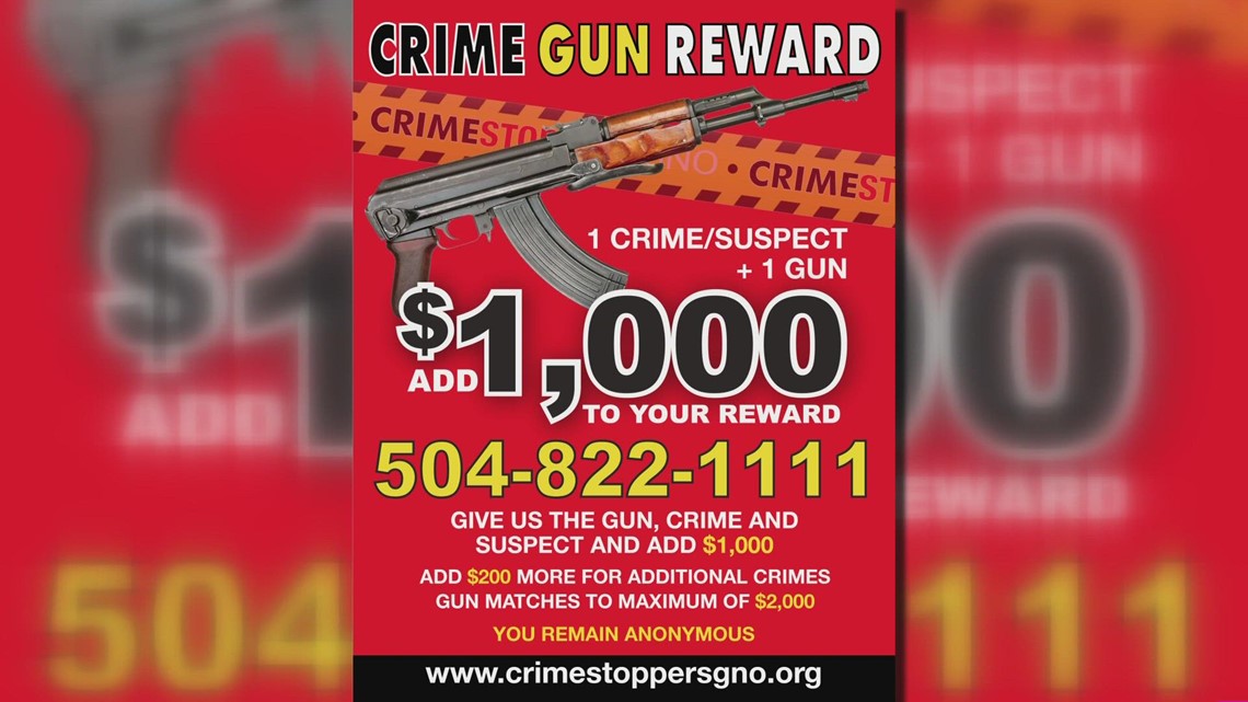 Crimestoppers | New gun crime award