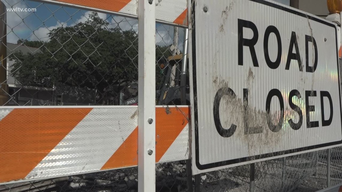 Road closure in Thibodaux due to water line break | wwltv.com