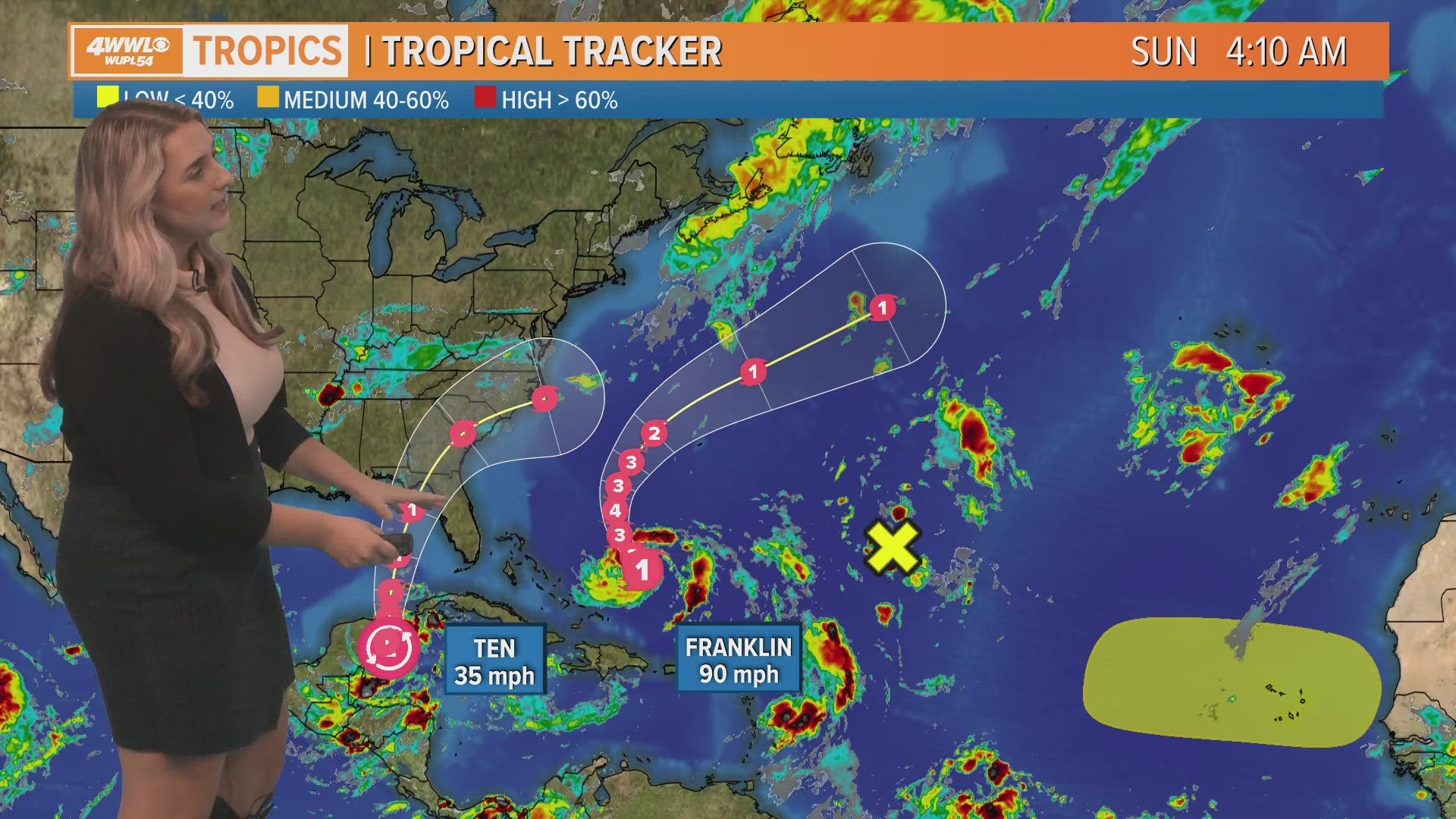 Sunday morning tropical update: Tropical Depression Ten likely to ...