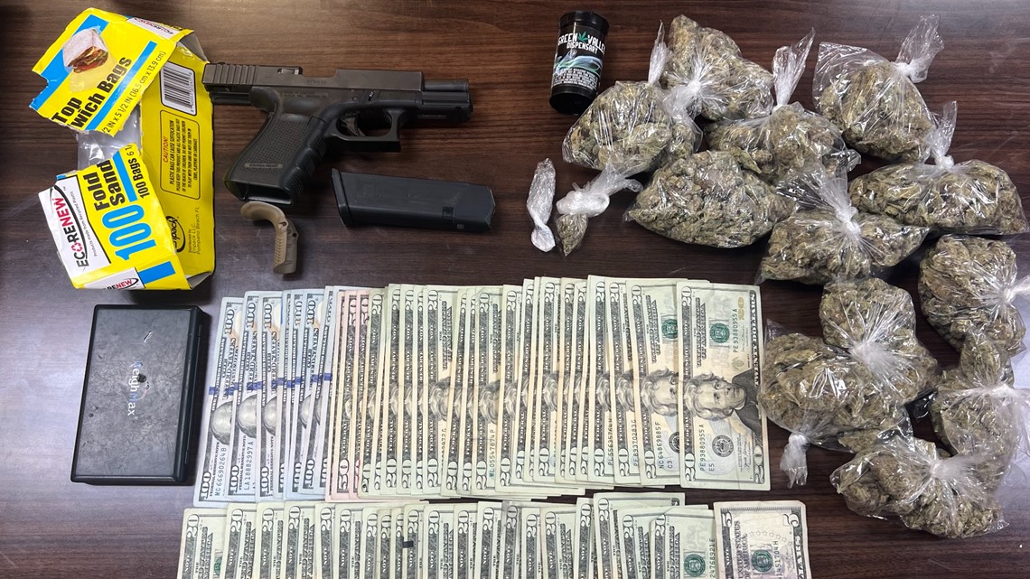 Suspects identified after car chase ends in crash; stolen firearm and illegal drugs seized - Vimarsana News
