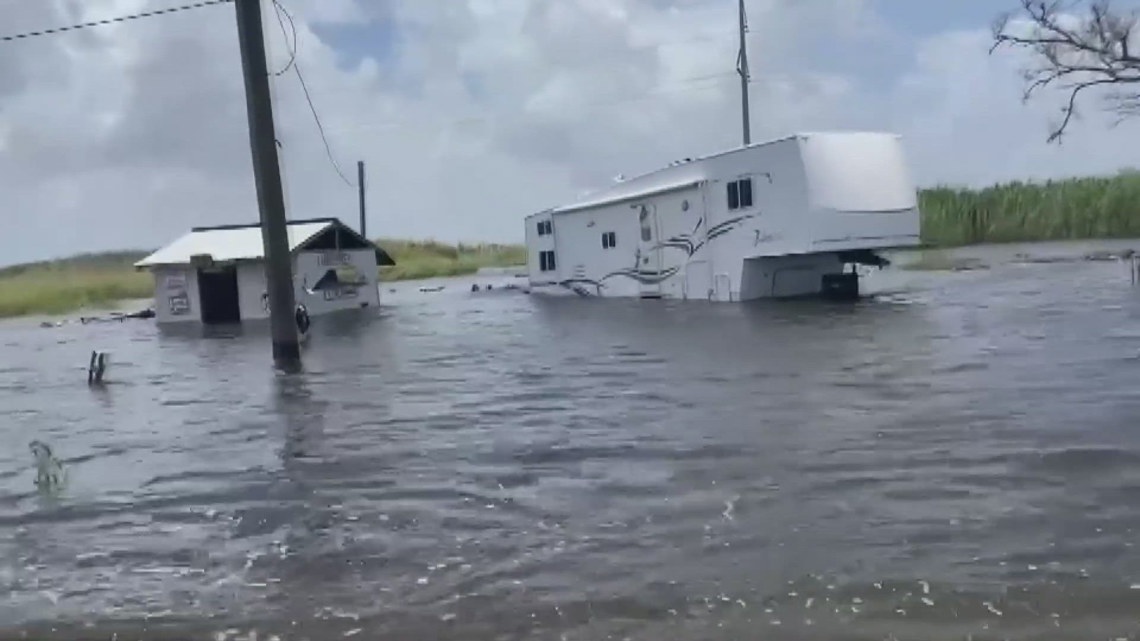 Tropical storm Alberto causes flooding in Grand Isle | wwltv.com