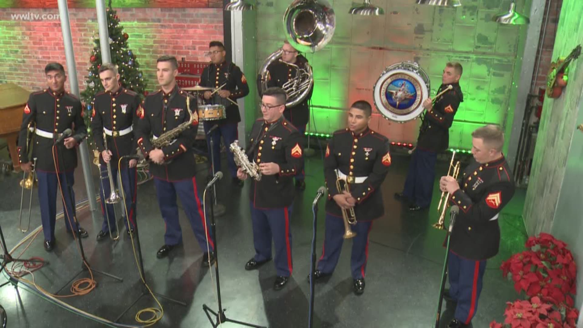 Chief Warrant Officer Demarius Jackson is here to talk about the Marine Forces Reserve Band upcoming holiday concert.