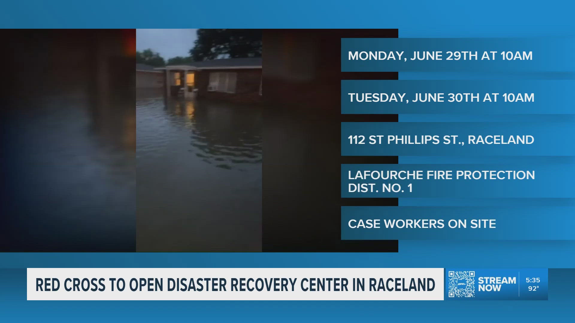 Red Cross to open disaster recovery center in Raceland | wwltv.com