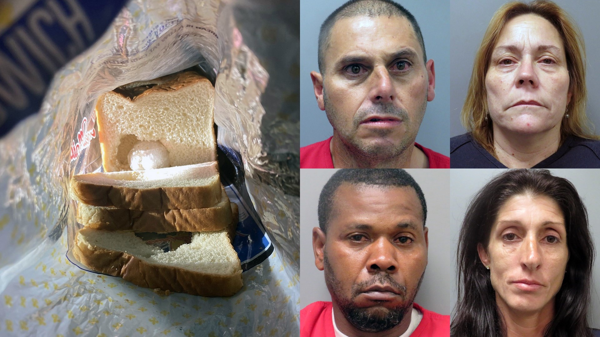 'Meth Sandwich' Four arrested in Lafourche Parish drug bust