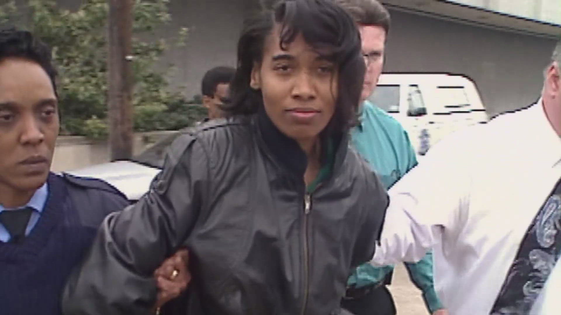 Frank is trying to avoid the death sentence handed down after her conviction in a 1995 triple murder.
