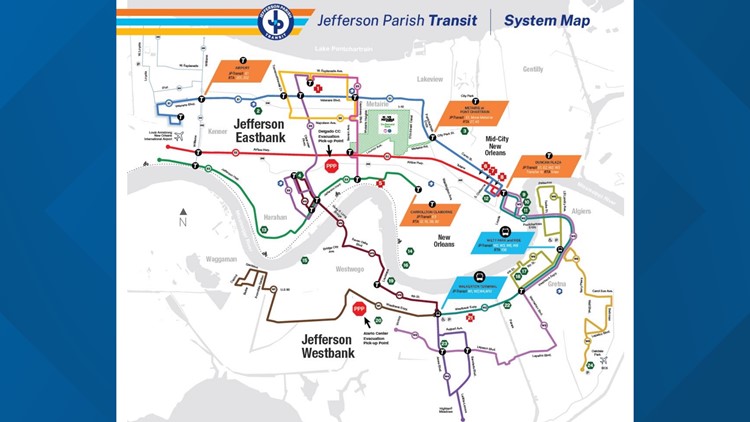 Changes coming to Jefferson Transit bus service for Mardi Gras, Here is what you need to know