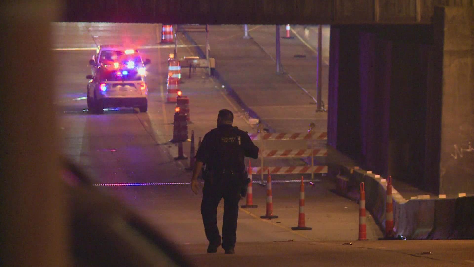 At least one person is dead after a police-involved shooting took place on Airline Highway late Sunday night.