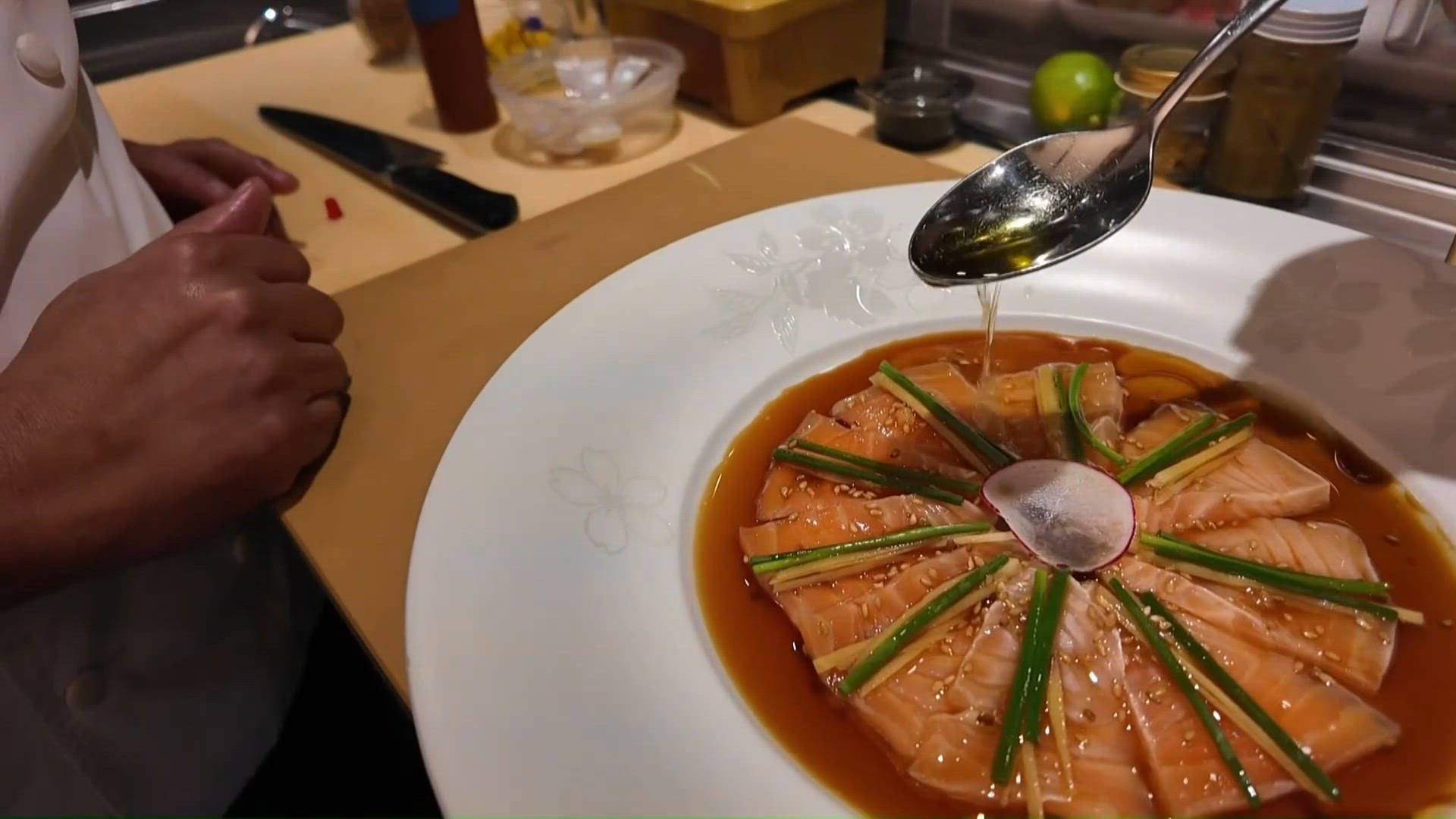 Nobu Tanaka① Nobu New Orleans offers a behind-the-scenes look at the art of