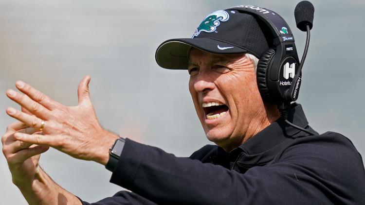 'I'm the head football coach at Tulane' | Fritz focused on AAC title game