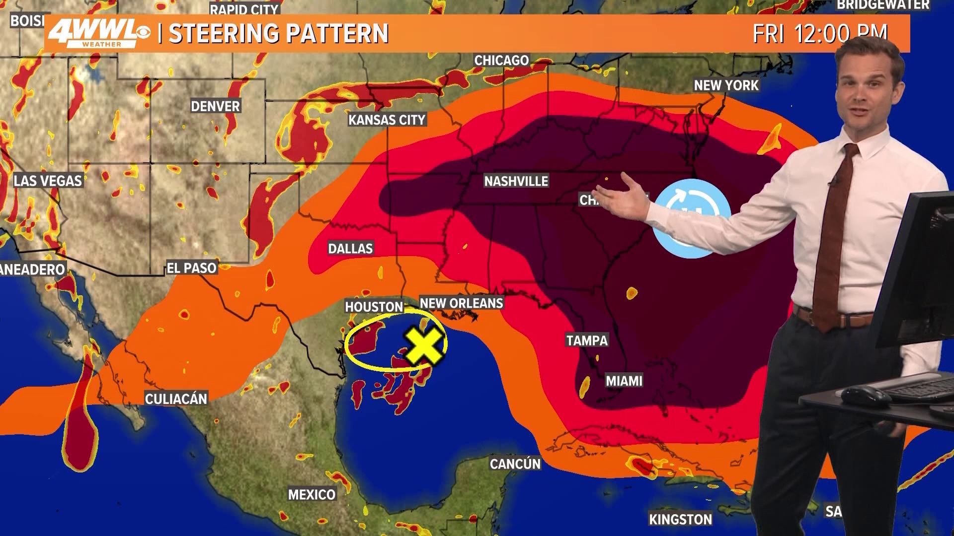 WWL Meteorologist Payton Malone has the full tropical forecast.