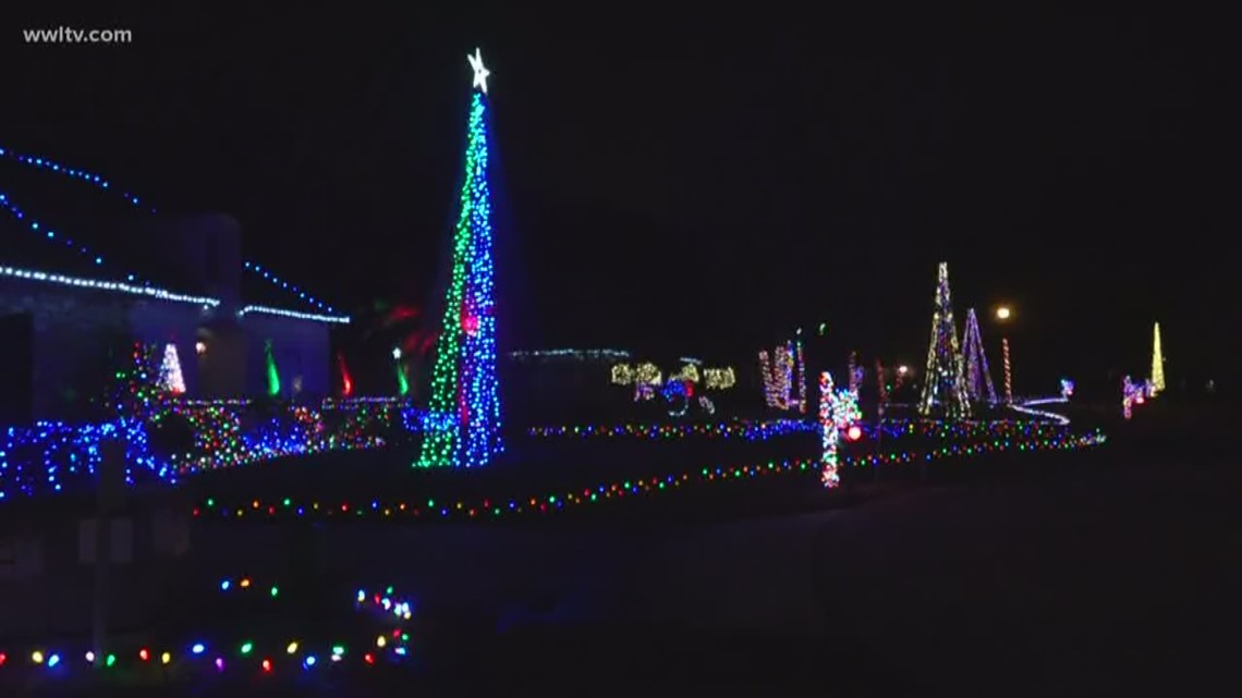 Mandeville man spreads Christmas joy with neighborhood light display