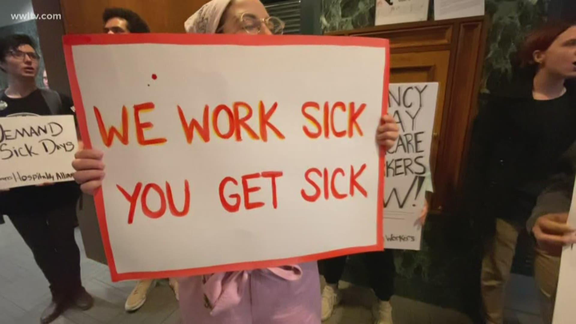 “If we don’t have sick leave and we don’t have health care we get all of the customers sick and our coworkers sick."