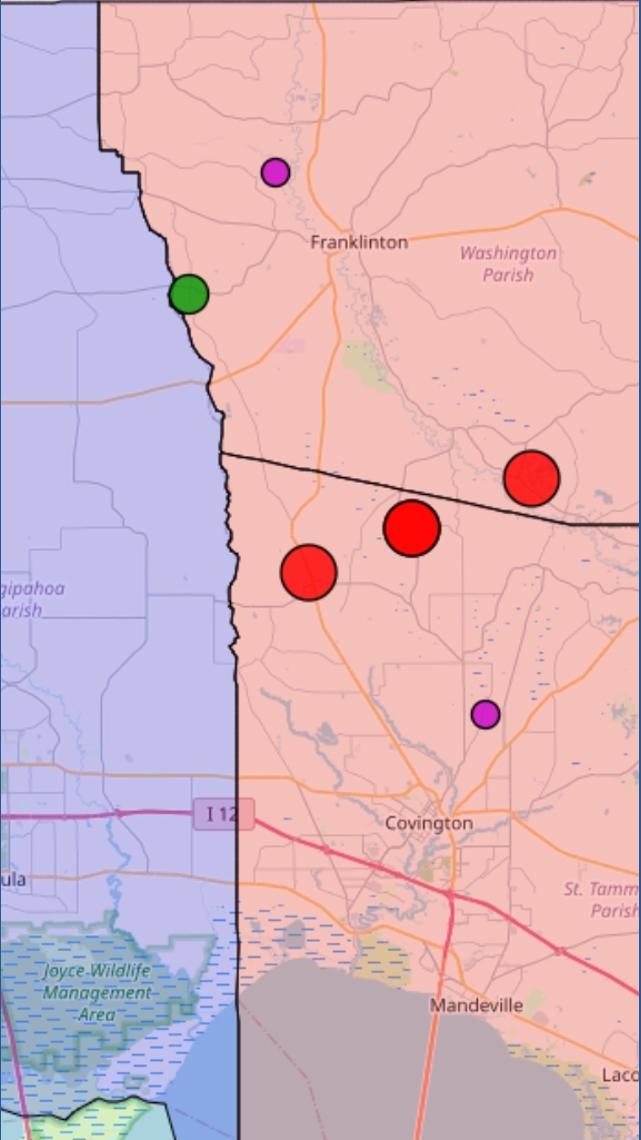 St. Tammany Parish power outage affects over 5,400 residents | wwltv.com