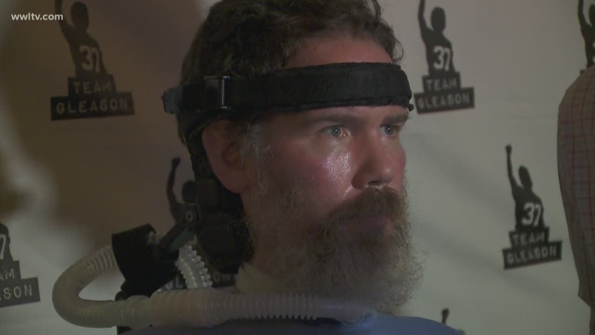 Steve Gleason celebrates another milestone in a life filled with inspiring moments.