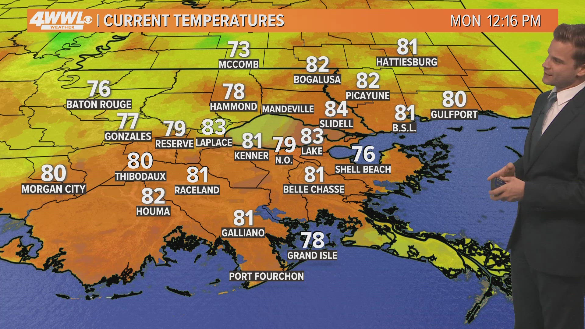 A few fronts will bring a chance for storms, but also less hot weather.