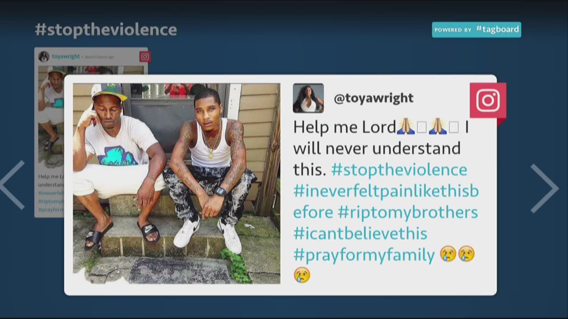 Toya Wright made a social media post addressing reports of her brothers being shot in an early morning shooting Sunday.