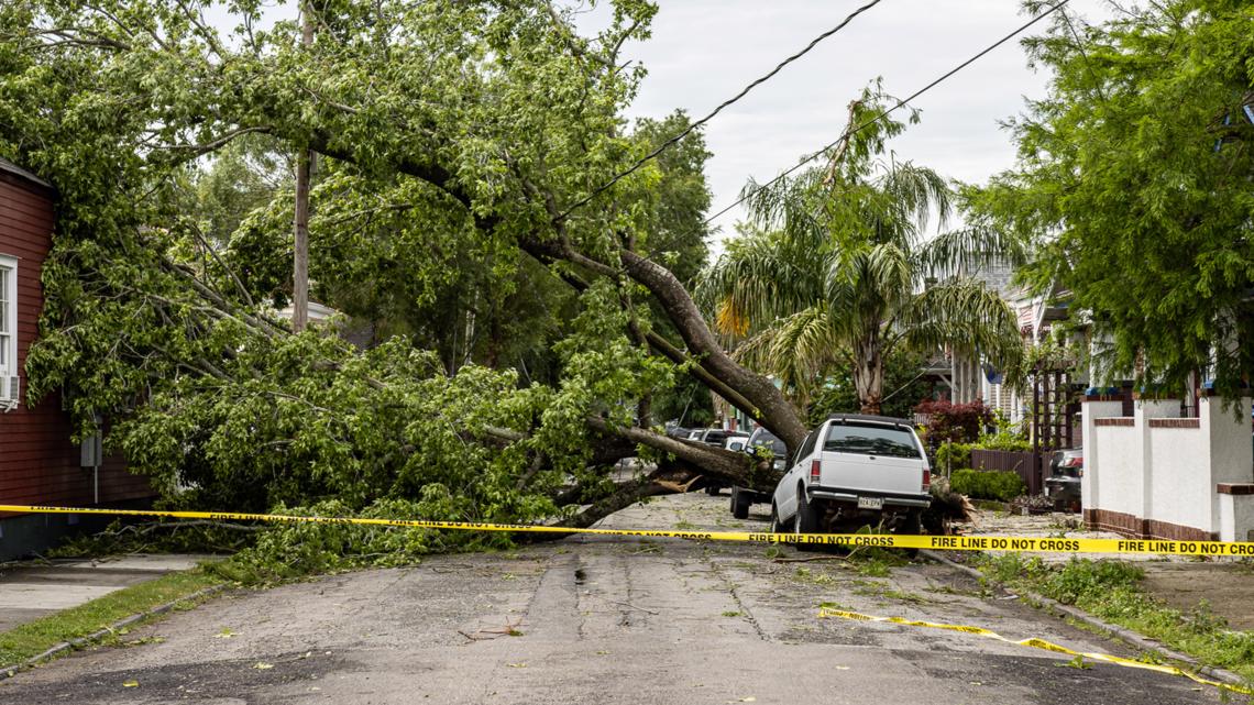 Tornado hit Uptown went over river to Algiers, NWS confirms - Vimarsana News