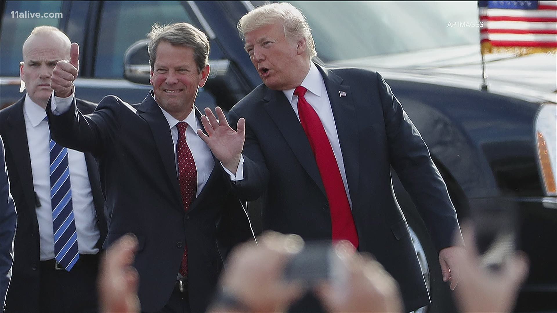 Kemp reportedly rebuffed the president on the request.