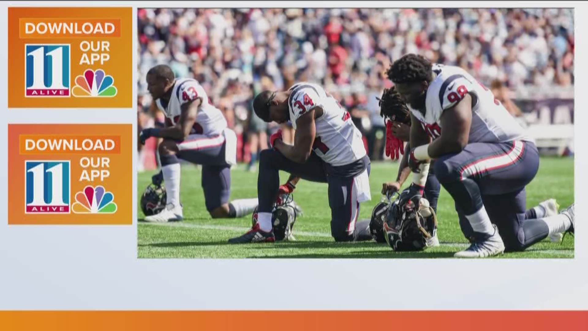 VERIFY: Are NFL football players required to stand for the ...
