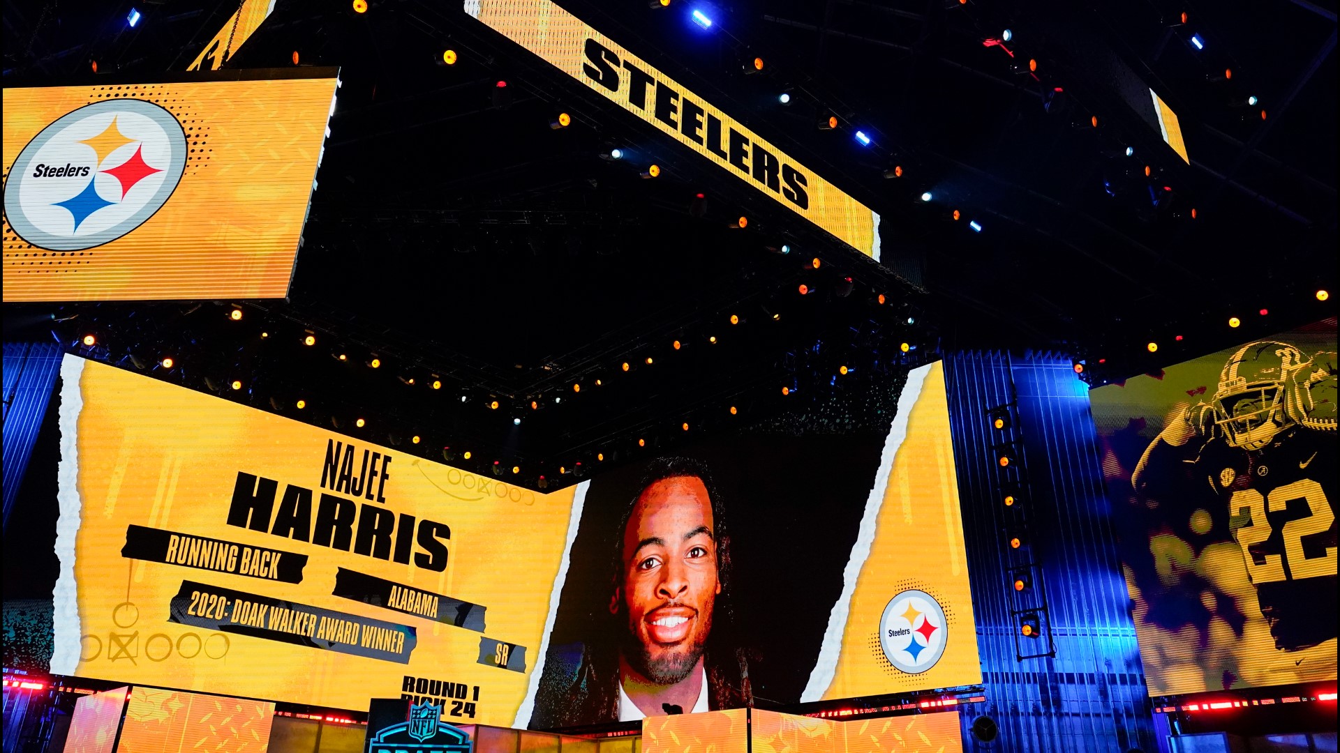 Steelers draft Najee Harris 24th in the 2021 NFL Draft | wwltv.com