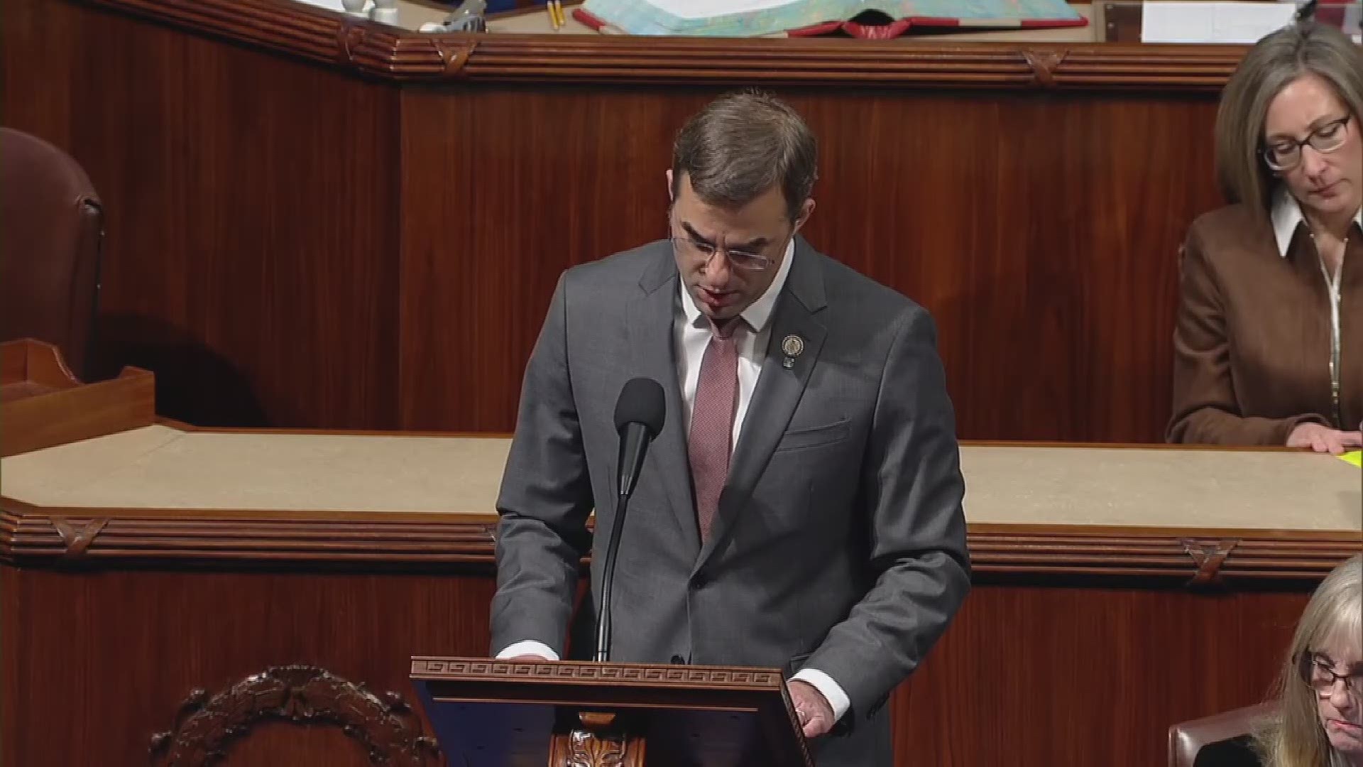 Justin Amash and Bill Huizenga spoke Wednesday about their vote in the impeachment process.
